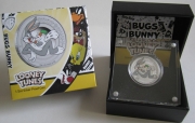 Tuvalu 50 Cents 2018 Looney Tunes Bugs Bunny 1/2 Oz Silver