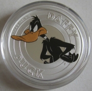 Tuvalu 50 Cents 2018 Looney Tunes Daffy Duck