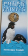 Australia 1 Dollar 2013 Wildlife Rockhopper Penguin