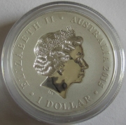 Australia 1 Dollar 2015 Longest Reigning Monarch 1 Oz Silver