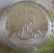 Australia 1 Dollar 2017 Kangaroo 1 Oz Silver