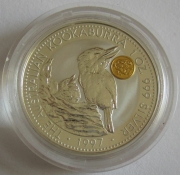 Australien 1 Dollar 1997 Kookaburra Dragon Privy