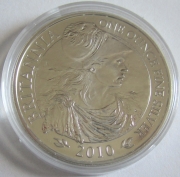 United Kingdom 2 Pounds 2010 Britannia 1 Oz Silver