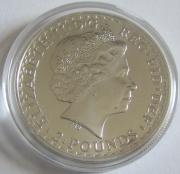 United Kingdom 2 Pounds 2010 Britannia 1 Oz Silver