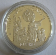 Vatican 10 Euro 2002 World Peace Day Silver