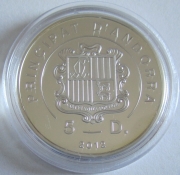 Andorra 5 Diners 2012 Eagle Fabulous 15 Privy Silver