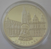 Liberia 20 Dollars 2001 European Countries Austria Silver