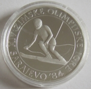 Yugoslavia 500 Dinara 1984 Olympics Sarajevo Alpine...