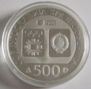 Yugoslavia 500 Dinara 1984 Olympics Sarajevo Alpine...