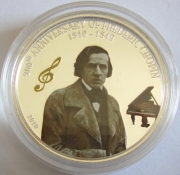 Palau 1 Dollar 2010 Frédéric Chopin