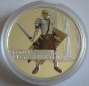 Tuvalu 1 Dollar 2010 Great Warriors Roman Legionary 1 Oz...