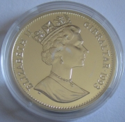 Gibraltar 1 Crown 1993 Olympia Lillehammer Bob