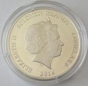 Salomonen 2 Dollars 2014 Ancient Egypt Nofretete