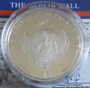Palau 1 Dollar 2009 20 Years Fall of the Berlin Wall
