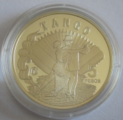Argentina 5 Pesos 2013 Tango Fabulous 15 Privy Silver