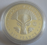 Djibouti 250 Francs 2016 Waterbuck Fabulous 15 Privy 1 Oz...