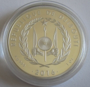 Djibouti 250 Francs 2016 Wasserbock F15 Privy