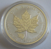 Kanada 5 Dollars 2016 Maple Leaf Wildlife Grizzly Privy