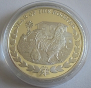 Somaliland 1000 Shillings 2017 Lunar Rooster 1 Oz Silver