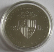 Andorra 20 Diners 1984 Tiere Eichhörnchen