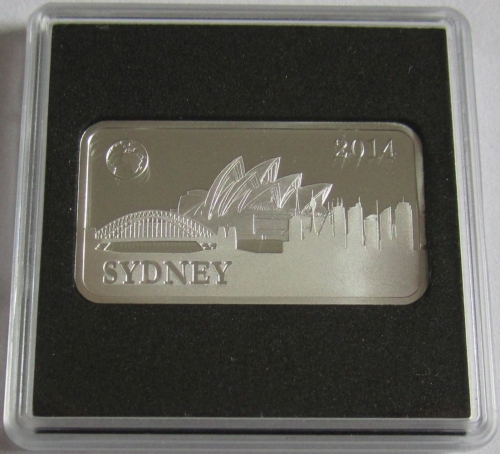 Salomonen 2 Dollars 2014 Wahrzeichen Opera House in Sydney