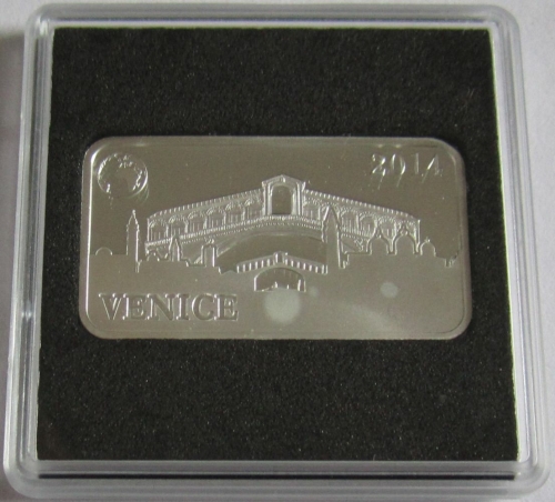 Salomonen 2 Dollars 2014 Wahrzeichen Rialtobrücke in Venedig