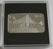 Salomonen 2 Dollars 2014 Wahrzeichen Golden Gate Bridge...