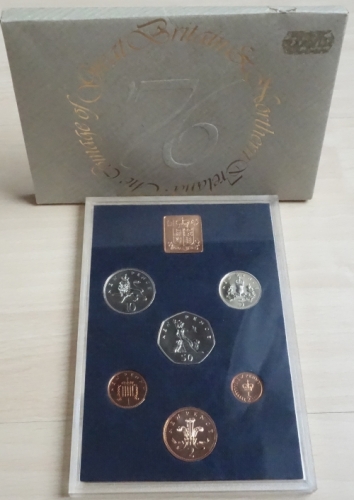 United Kingdom Proof Coin Set 1976