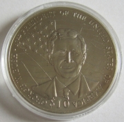Liberia 10 Dollars 2000 US-Präsidenten George W. Bush