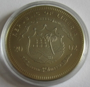 Liberia 10 Dollars 2002 American Heritage Freiheitsstatue...