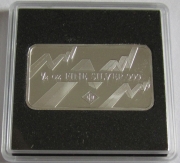 Silver Bar 2015 Bull & Bear in Frankfurt 1/2 Oz Silver