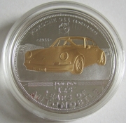 Palau 5 Dollars 2011 125 Years Automobile Porsche 911 Silver