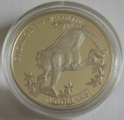 Belize 10 Dollars 1995 Wildlife Guatemalan Black Howler...