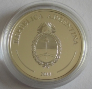 Argentina 5 Pesos 2014 El Payador Fabulous 15 Privy Silver