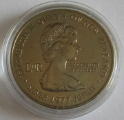 Neuseeland 1 Dollar 1977 Silver Jubilee BU