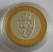 Großbritannien 2 Pounds 2013 350 Jahre Guinea PP