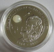 Cook Islands 10 Dollars 2014 Galileo Galilei 2 Oz Silver