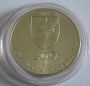 Slovakia 200 Korun 1993 150 Years Slovak Standard...