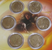 Neuseeland 6 x 50 Cents 2003 Der Herr der Ringe