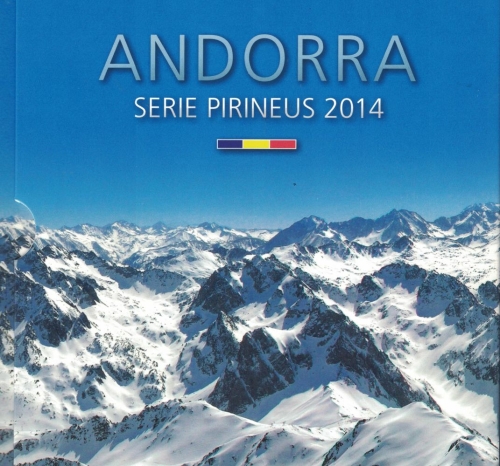 Andorra Coin Set 2013 Diner + 2014 Euro Pirineus Series