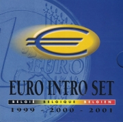 Belgium Coin Set 1999 / 2000 / 2001 Intro Set