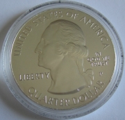 USA 1/4 Dollar 2010 America the Beautiful Arkansas 5 Oz Silver Uncirculated