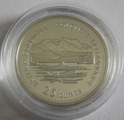 Kanada 25 Cents 1992 125 Jahre Dominion British Columbia PP