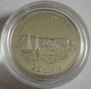 Canada 25 Cents 1992 125 Years Dominion Quebec Silver Proof