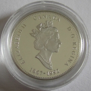 Canada 25 Cents 1992 125 Years Dominion Saskatchewan Silver Proof