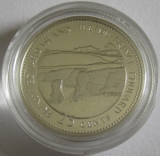 Canada 25 Cents 1992 125 Years Dominion Prince Edward...