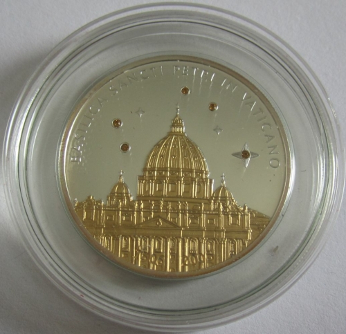 Cook Islands 5 Dollars 2006 500 Years St. Peters Basilica Silver