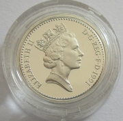 Großbritannien 1 Pound 1991 Nordirland Flachs PP...