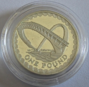 United Kingdom 1 Pound 2007 England Gateshead Millennium...