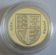 United Kingdom 1 Pound 2012 Royal Shield Silver Proof